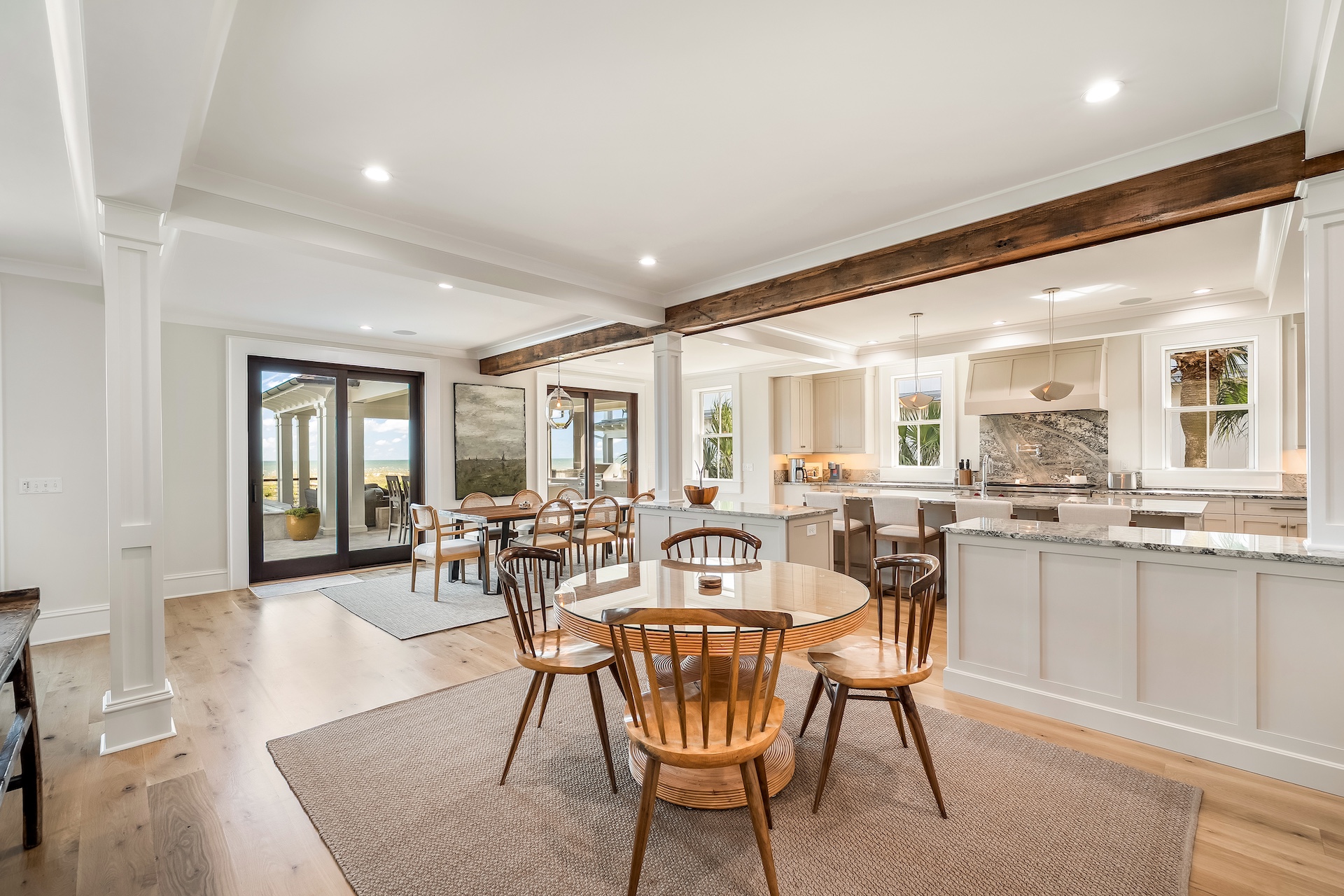 Dining Room | Beach Shelter | 3708 Palm Blvd | Isle of Palms, SC | IOP Escapes