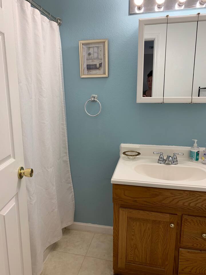 Bathroom showing Shower