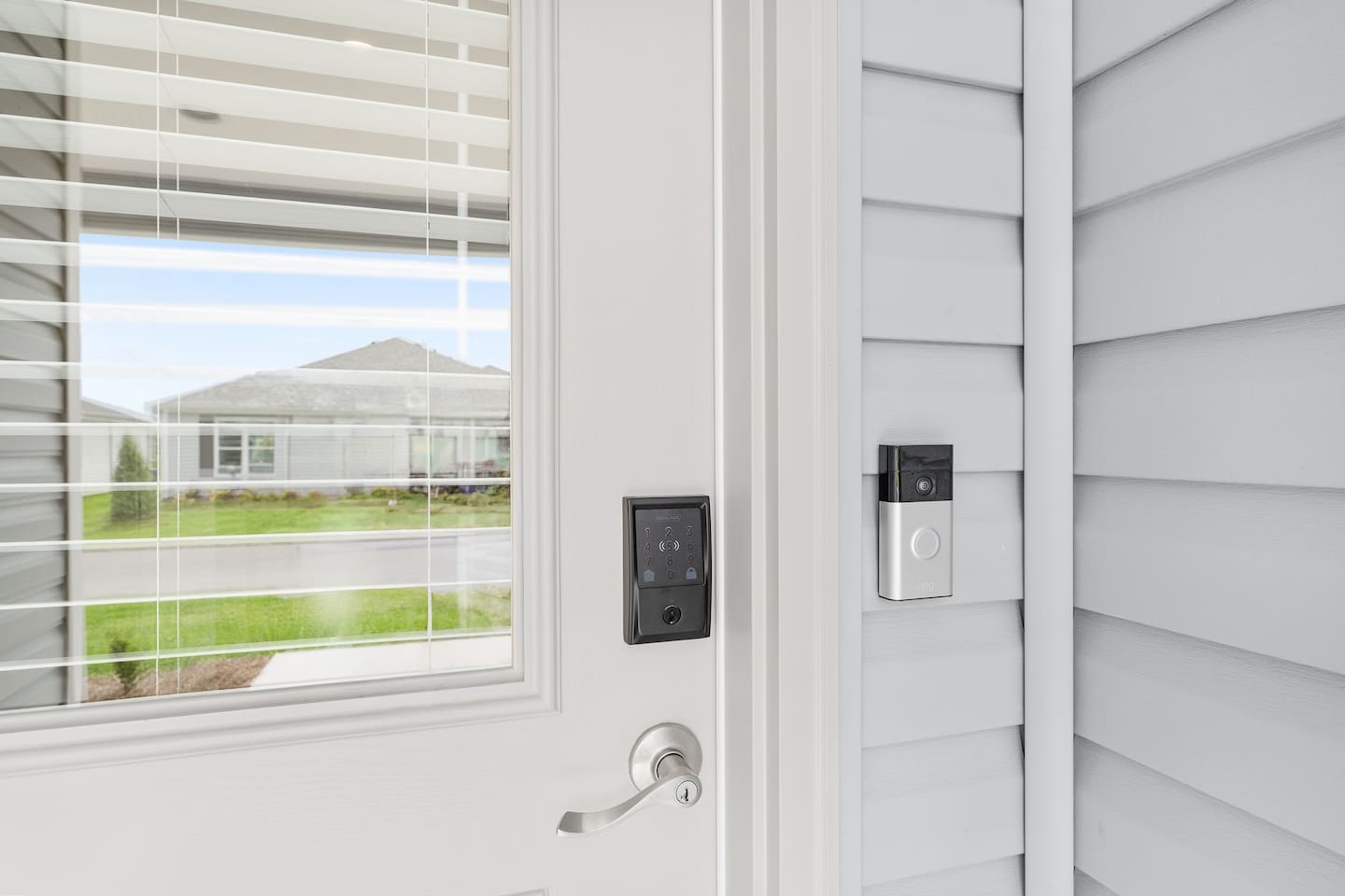A unique door code will be provided for your length of stay.  