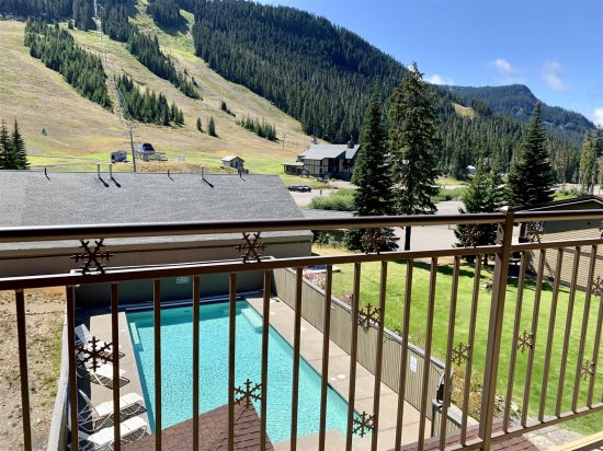 View from outside deck.