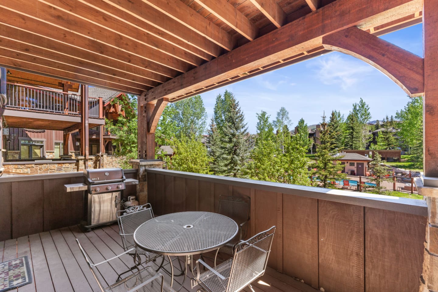 Deck with Views & Gas Grill