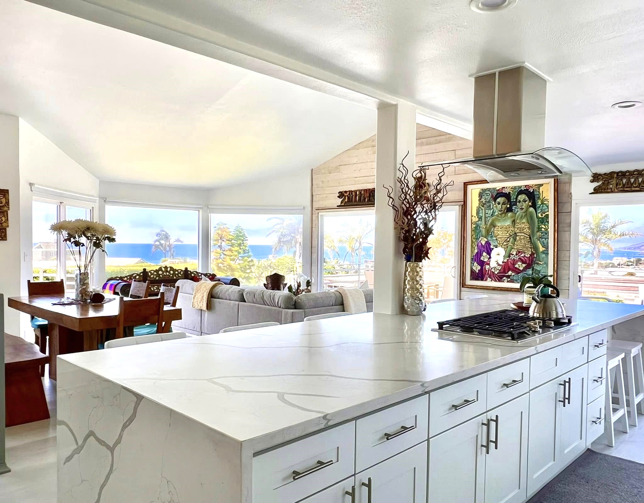 Kitchen Island facing out