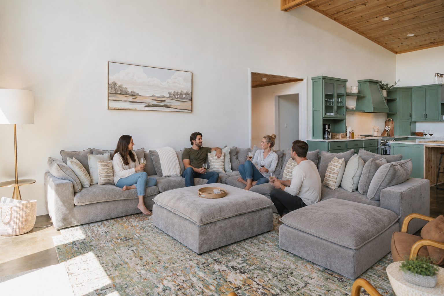 Living space is the perfect place to unwind and indulge.