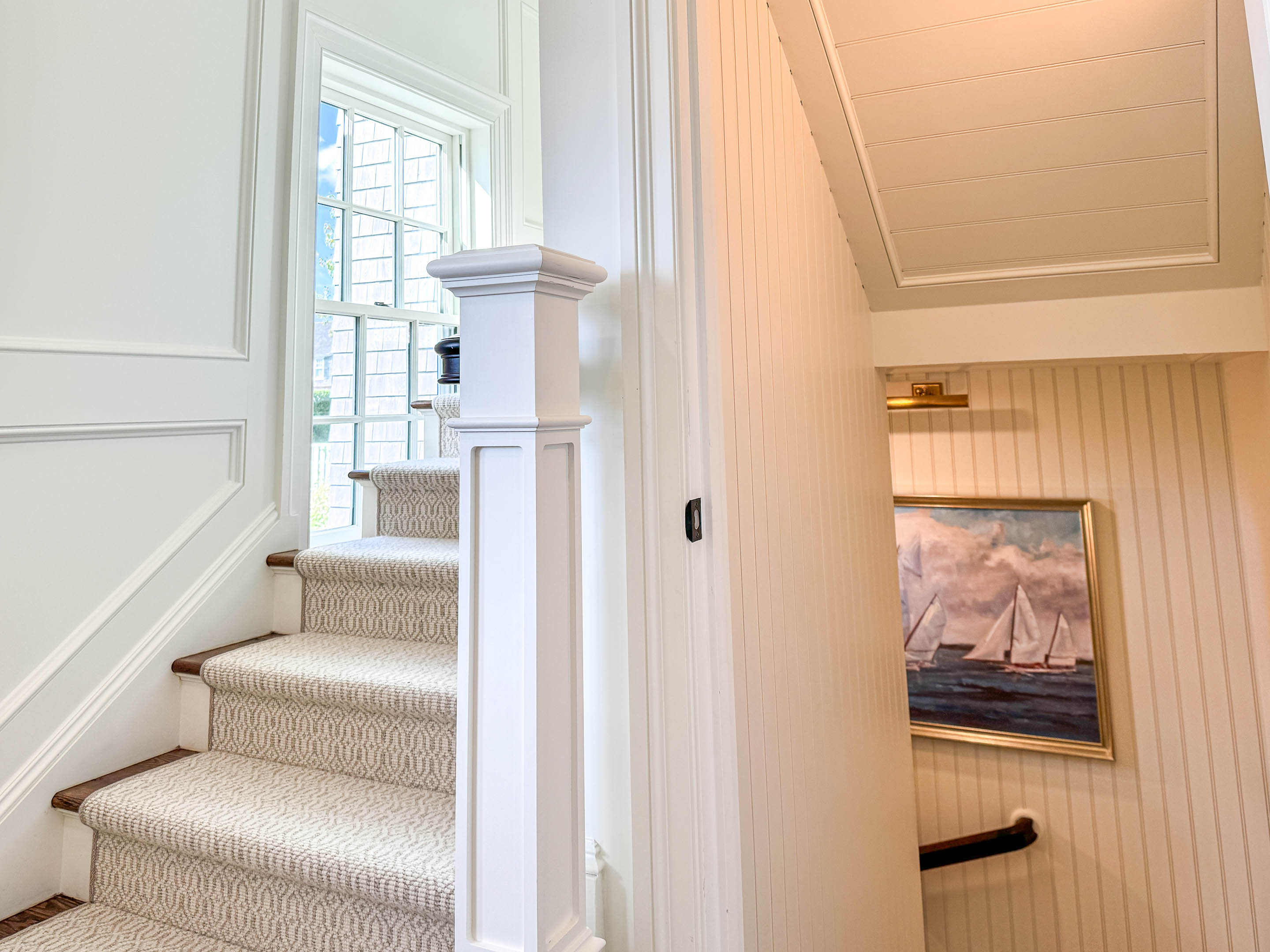 Stairs down to basement