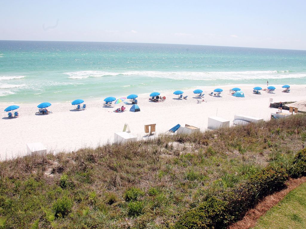 Actual view from B201's large balcony! You won't want to leave.