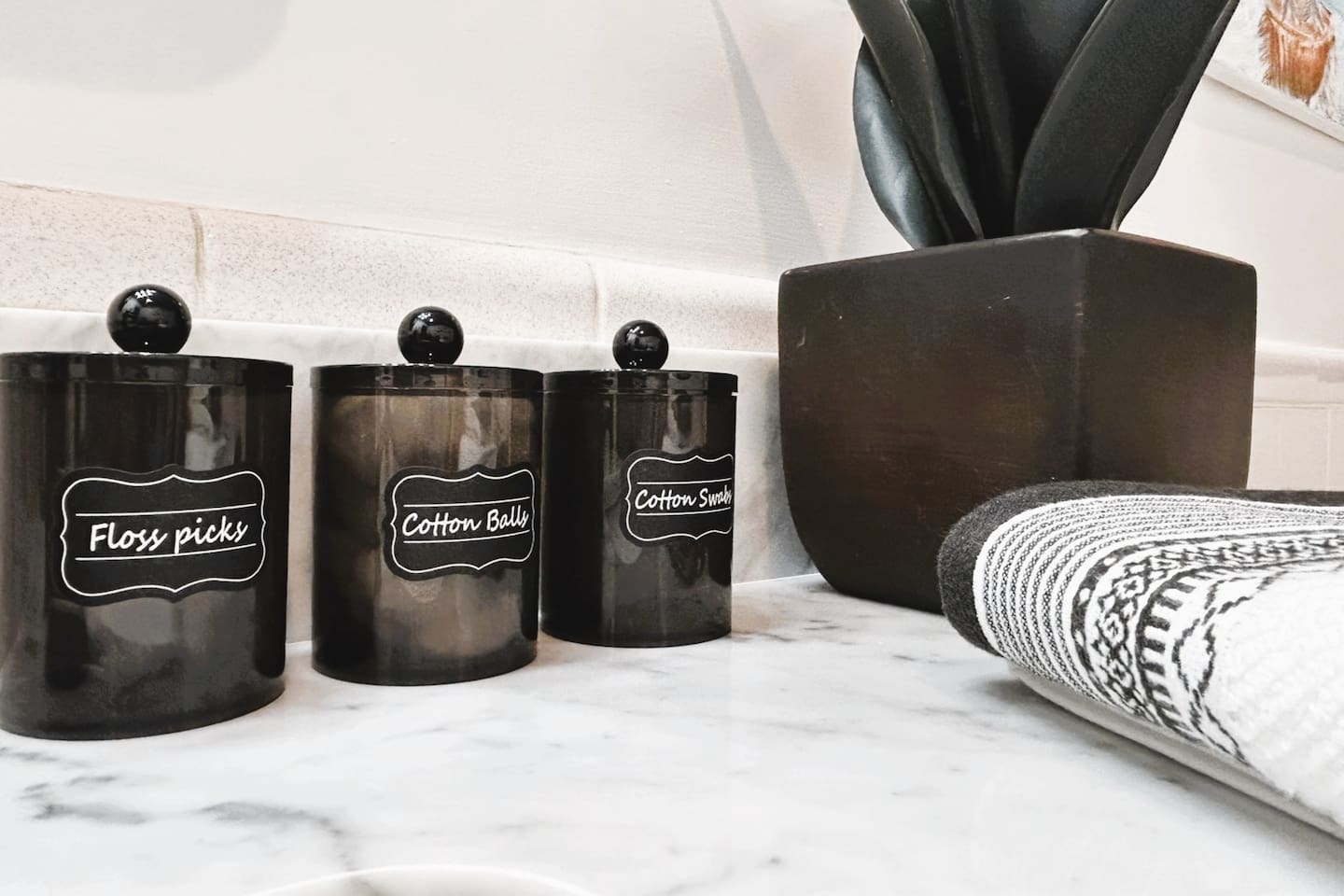 Floss Picks, Cotton Balls, and Cotton swabs provided to ensure your basic needs are met and exceeded, so your only job is to relax and enjoy