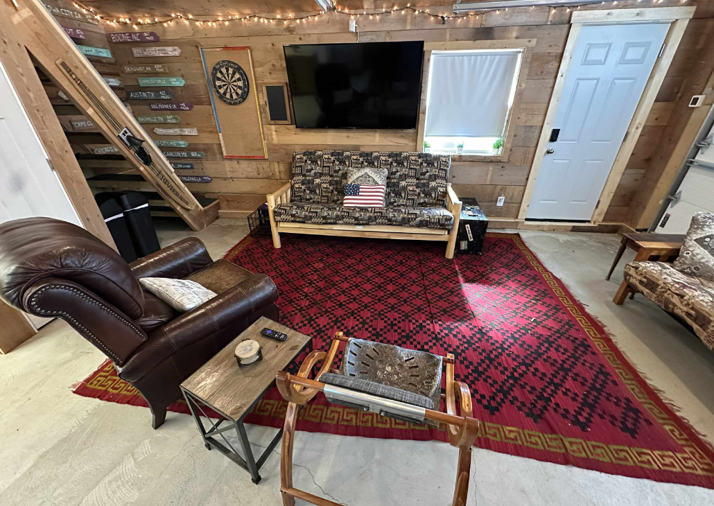 Another view of flexible seating.