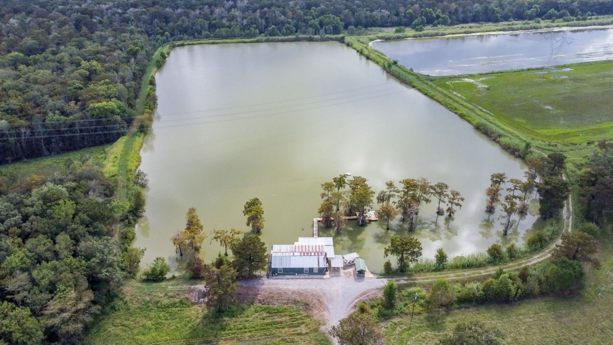 10+ Acre Private Lake