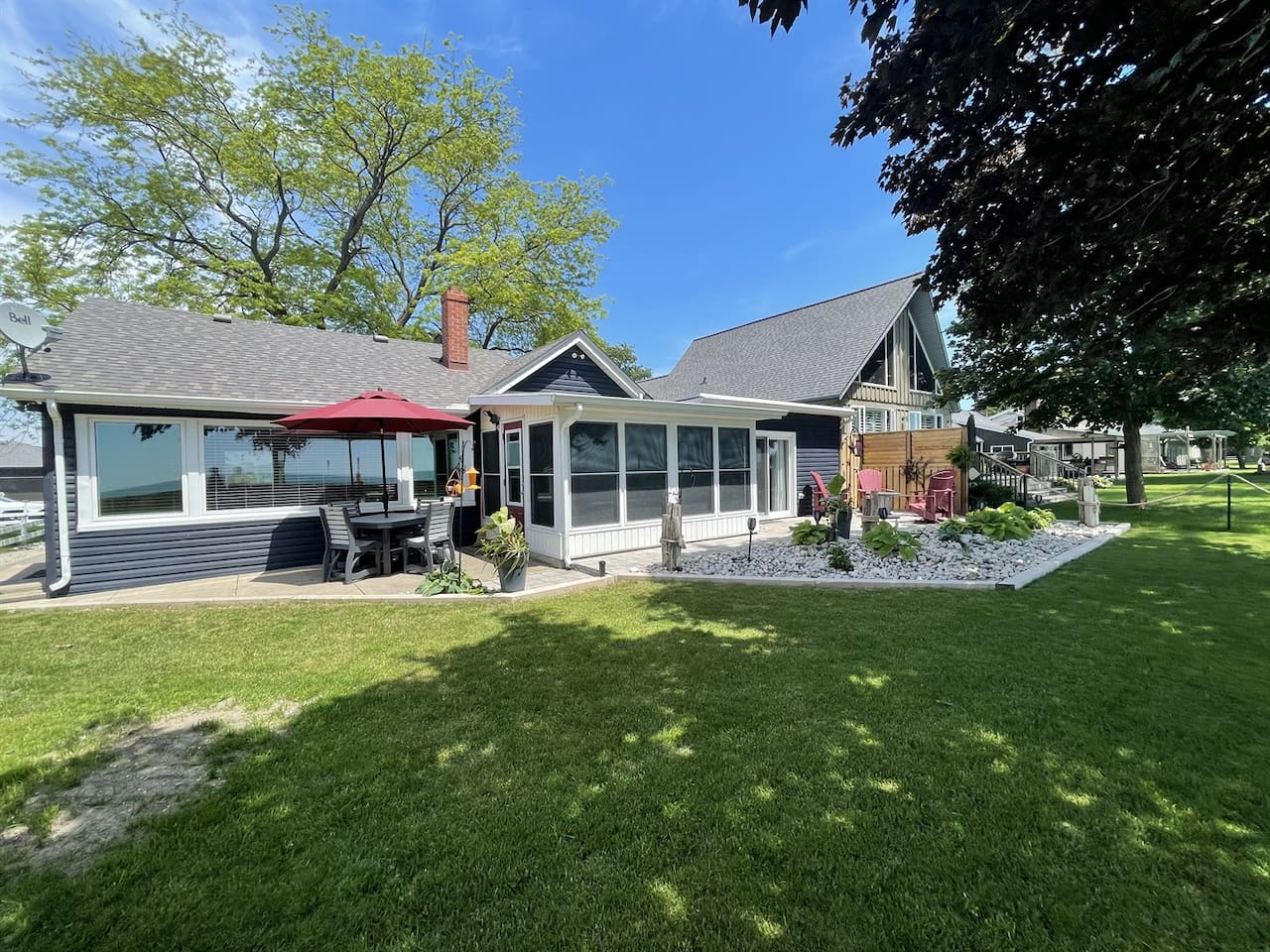 Exterior of the Sunroom