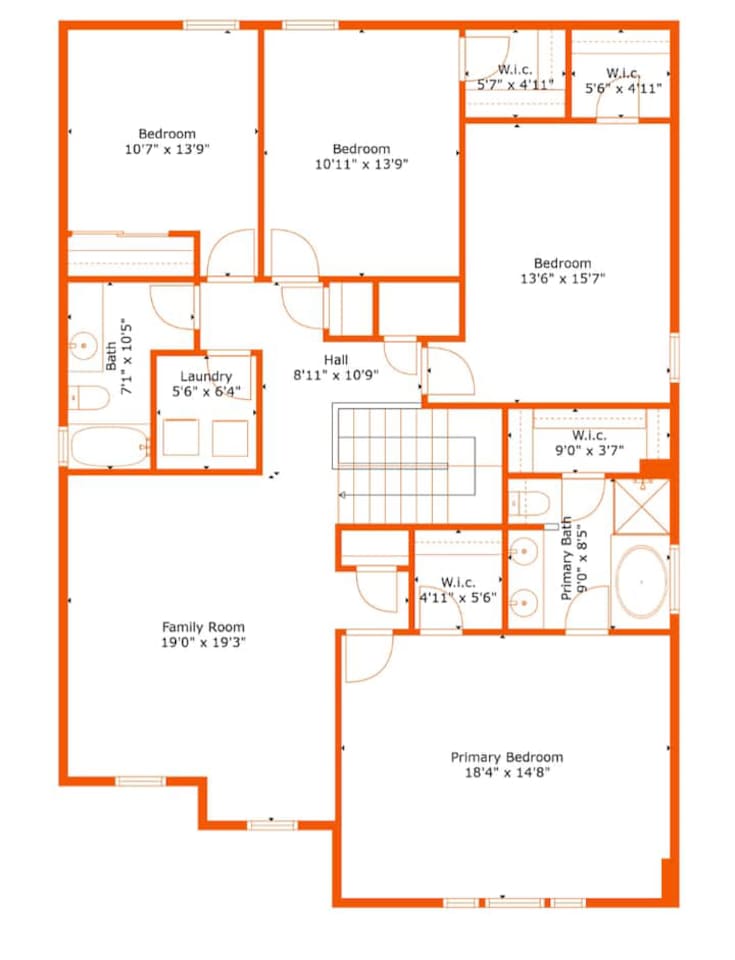 Spacious two-story layout with open living areas, full kitchen, multiple bedrooms, and family room—plenty of space for everyone to relax and recharge.