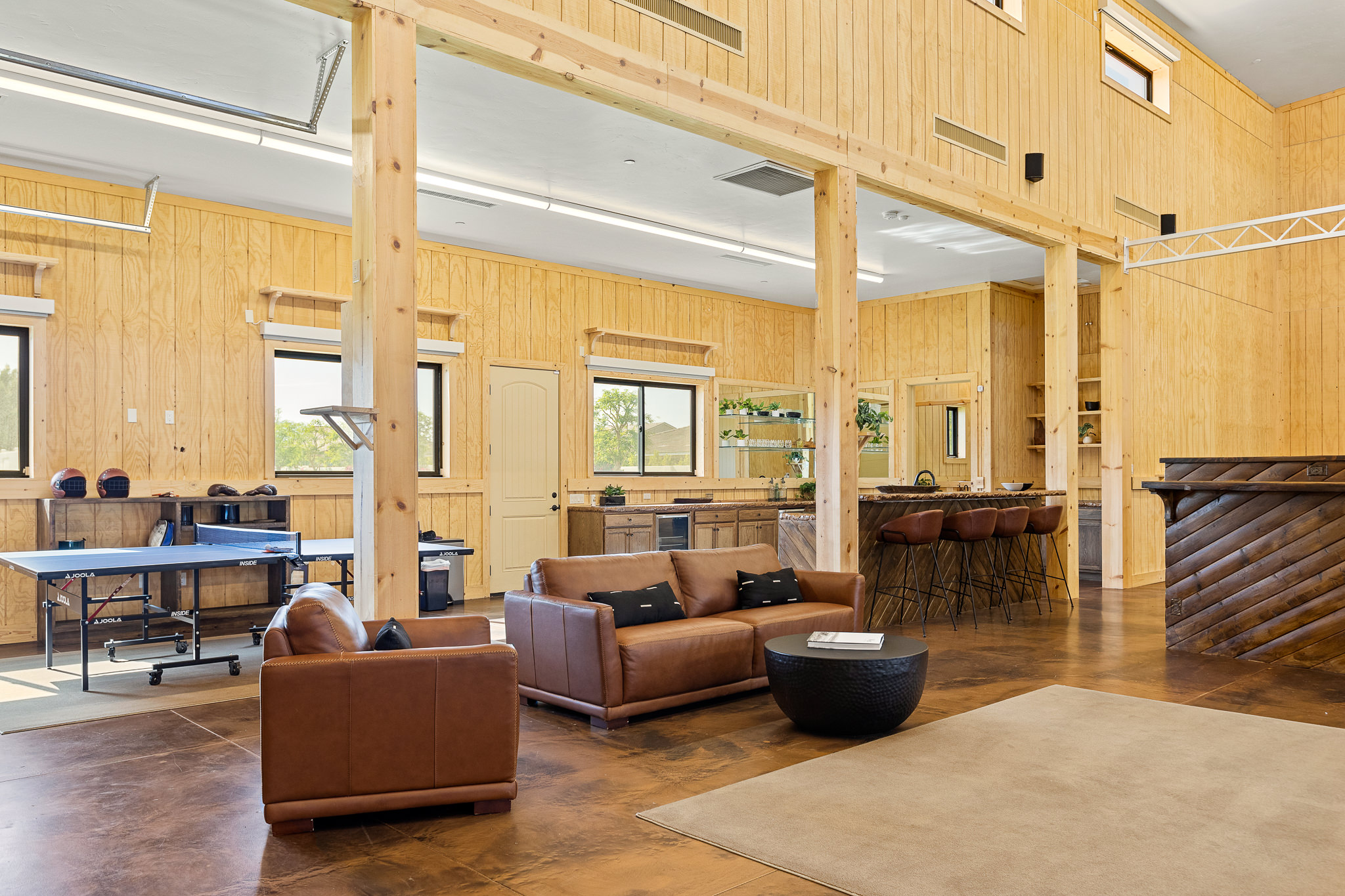 Interior barn