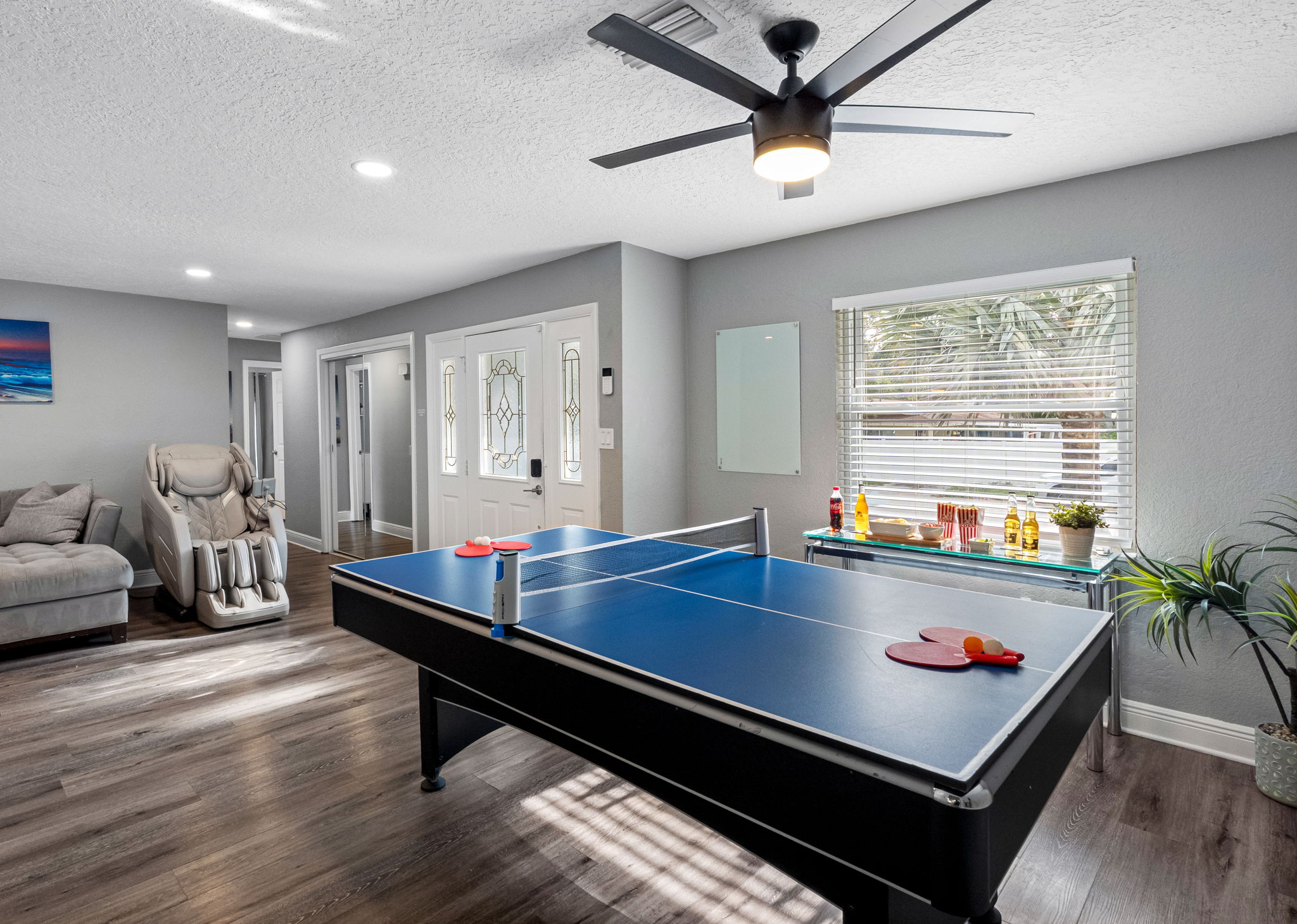 From pool cues to ping pong paddles, everything is provided for nonstop fun—right in the comfort of your vacation home.