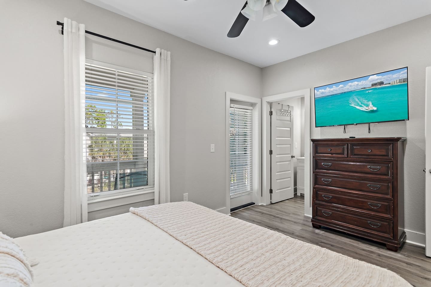 Bedroom #3: King Suite (Second Floor)