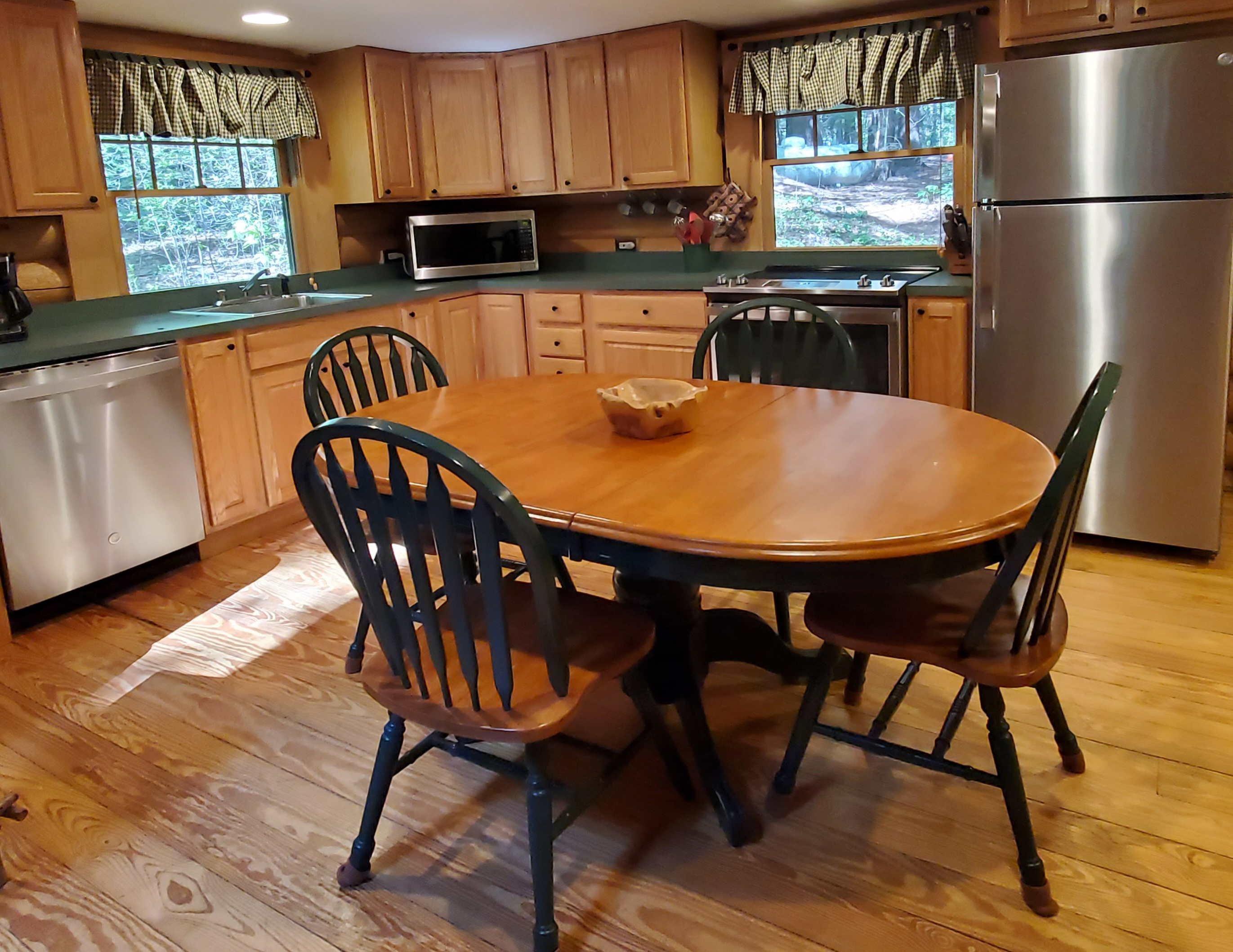 Combination Kitchen/Dining Area