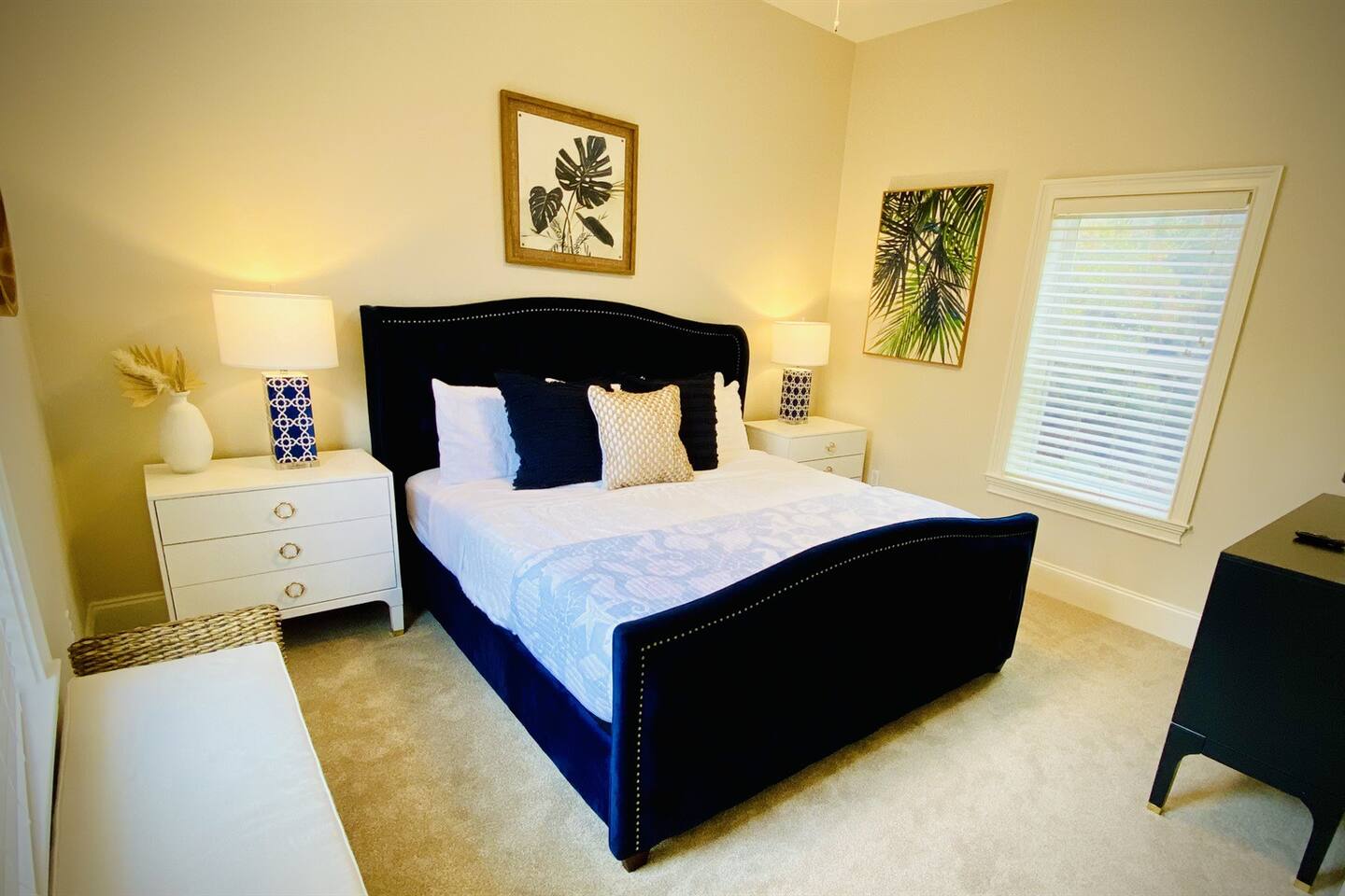 First Floor Bedroom with King bed