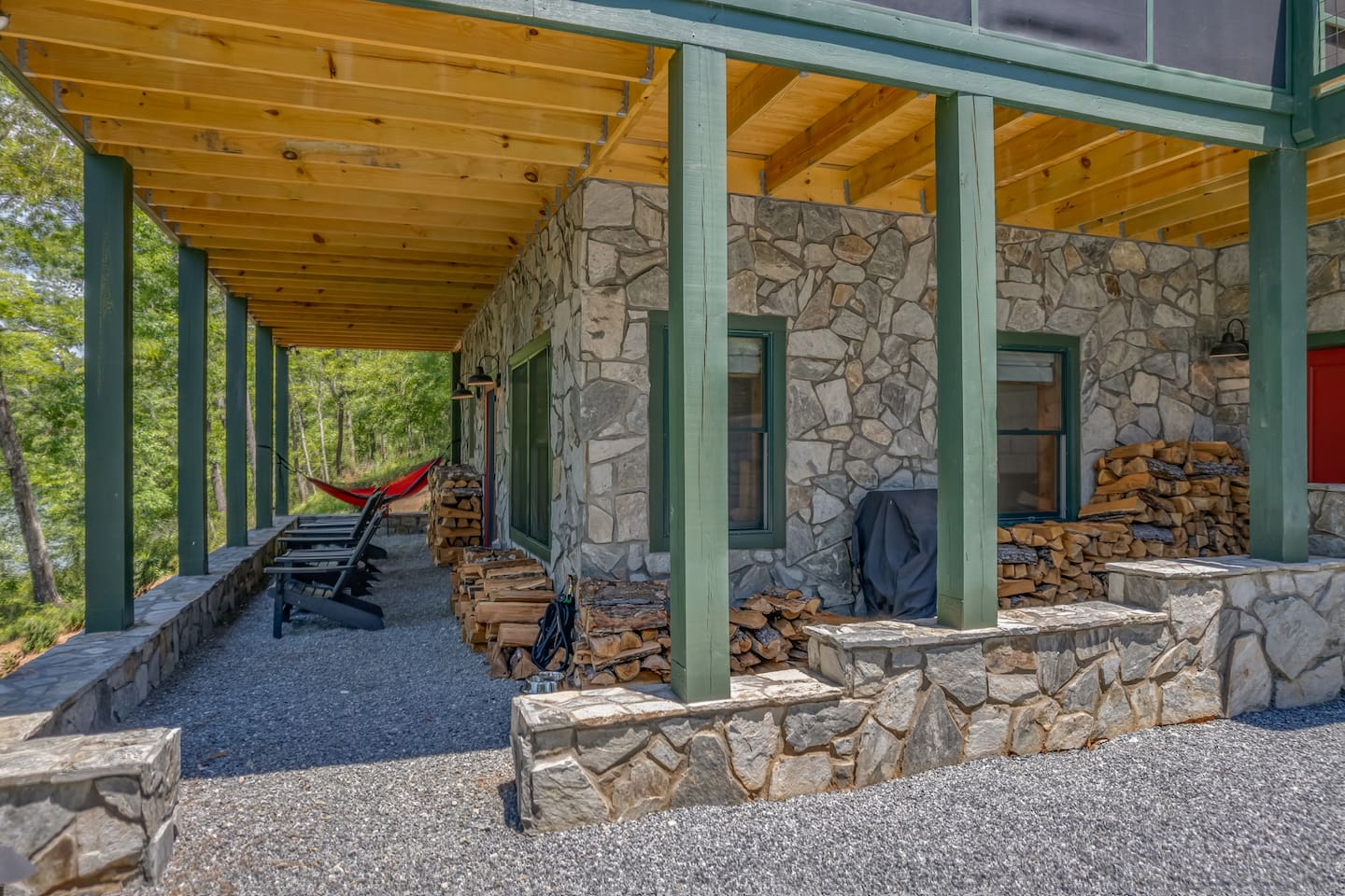 Lower level of home