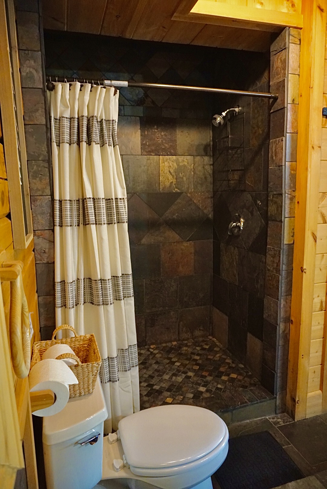Experience the beauty of natural stone and modern amenities in your retreat!