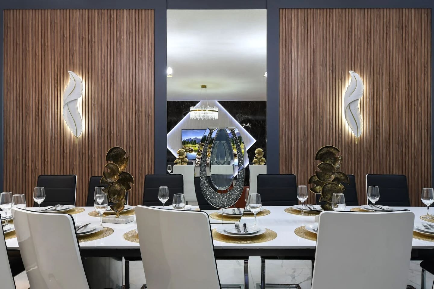 Seamless elegance: An expansive open-concept living, dining, and kitchen space designed for ultimate comfort and style