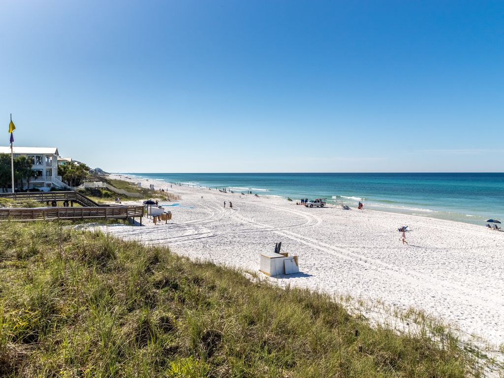 Beach is just seconds away from your condo