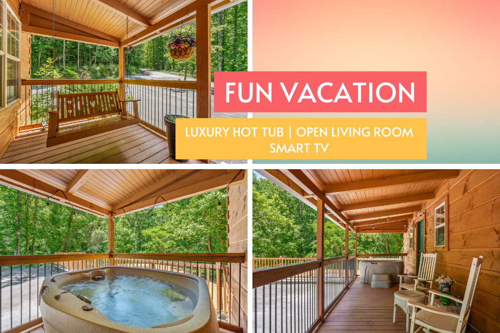 Private hot tub, cozy fire, Smart TV—your fun mountain getaway awaits!