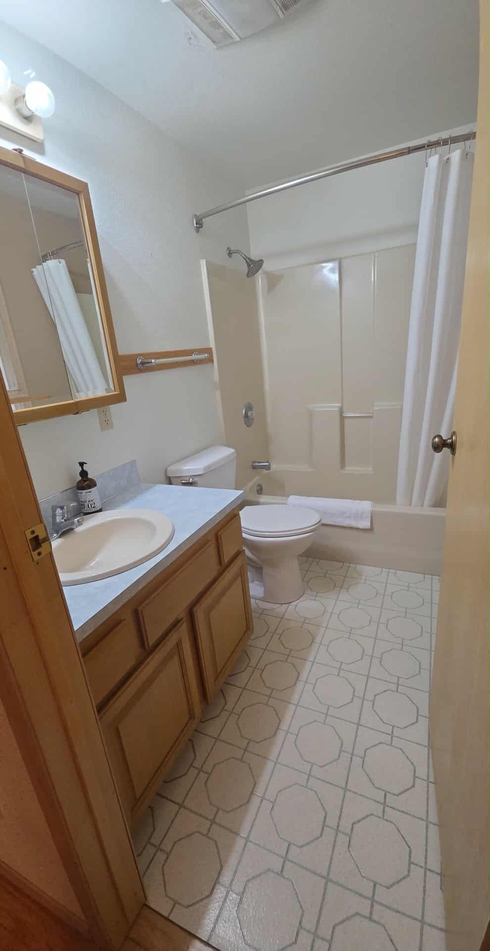 First Bathroom via Main Bedroom