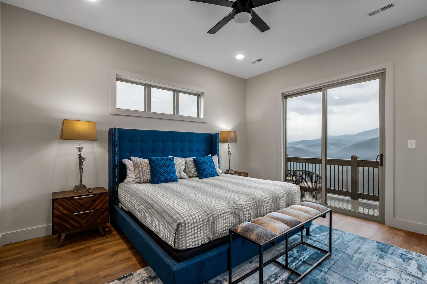Upper Level - Bedroom 1-King Suite with Private Balcony 
