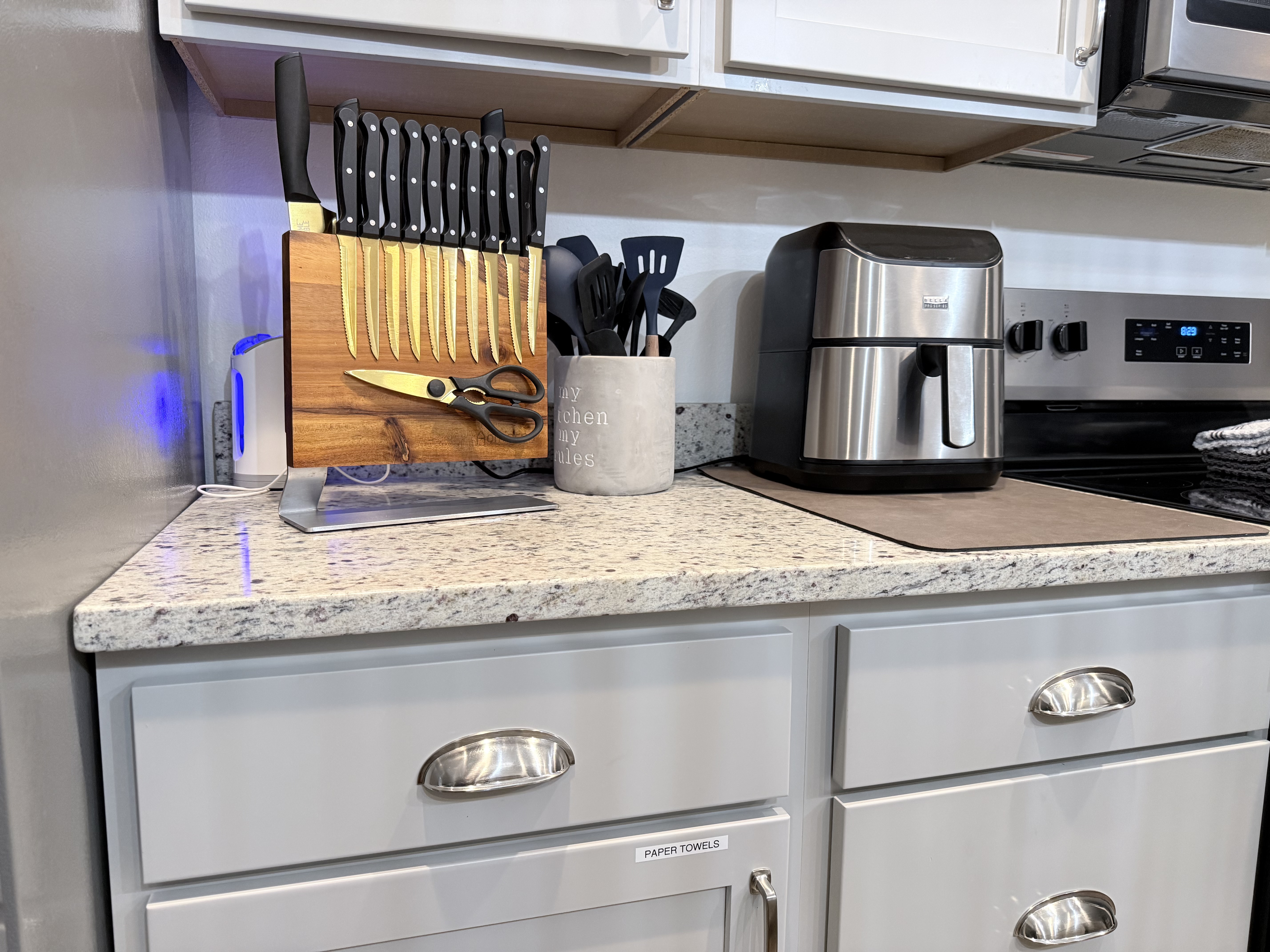 Gourmet kitchen awaits your recipes