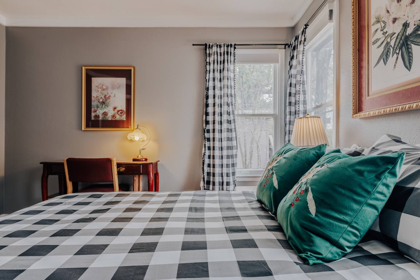 Comfortable high quality queen bed in bedroom 1 sleeps 2