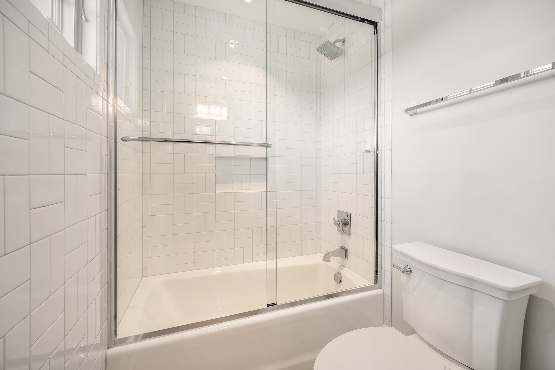 Hall Bathroom | Beach Shelter | 3708 Palm Blvd | Isle of Palms, SC | IOP Escapes