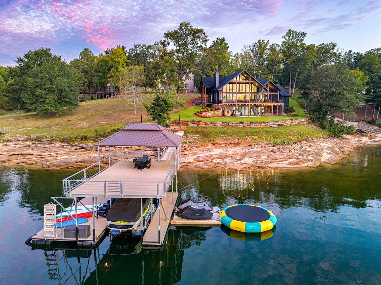 Endless lake fun, all steps from the shore.