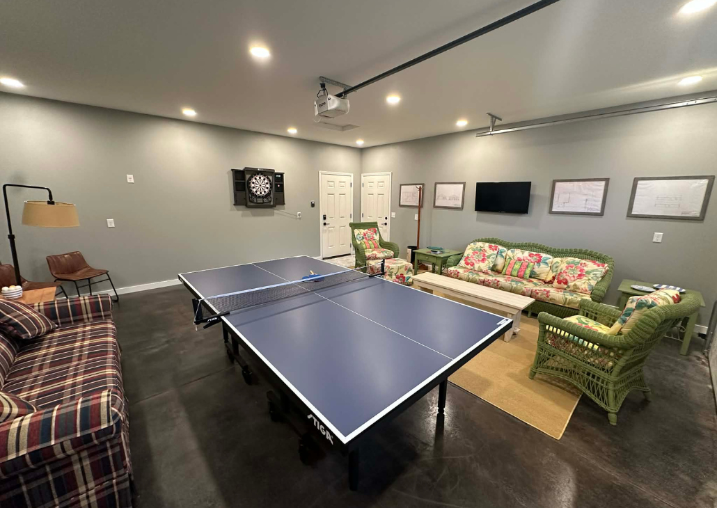 NEW HOUSE: Attached garage has what you need.