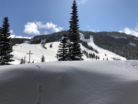 View from outside deck.