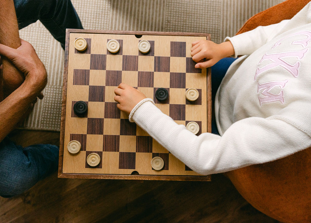 Play chess in life, checkers on vacation