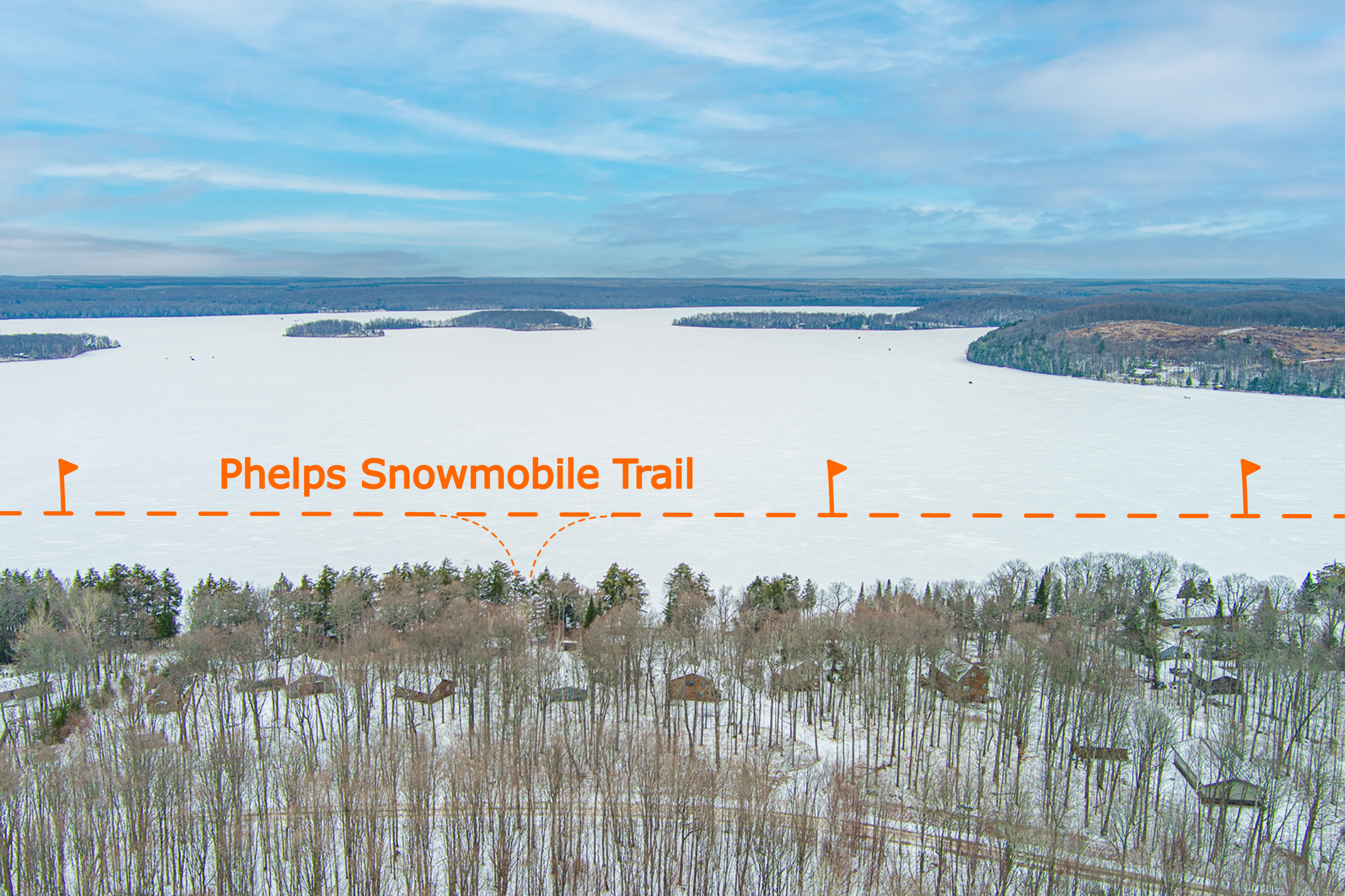 Phelps Snowmobile Trail