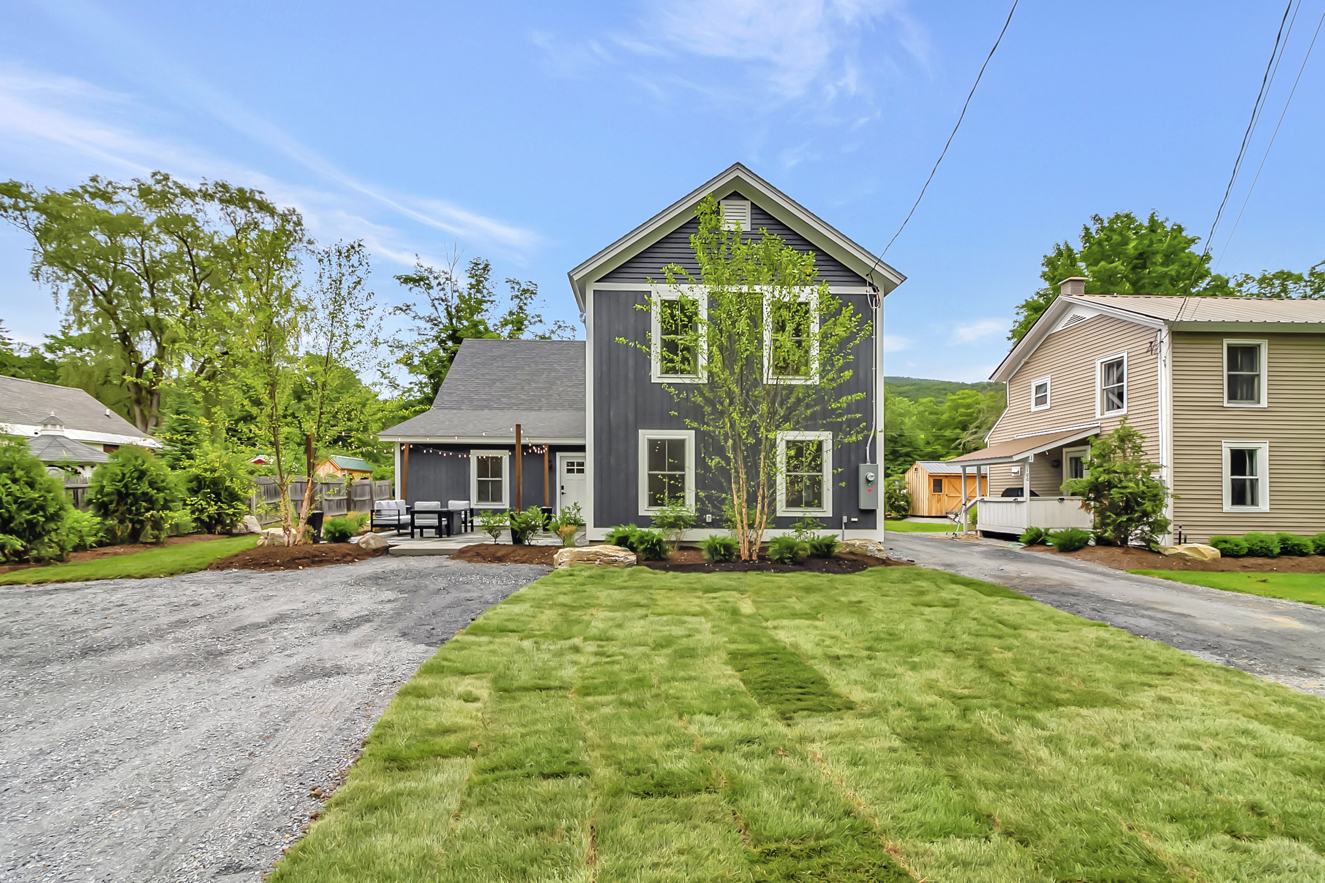 Birch Stone / South Village Pond House