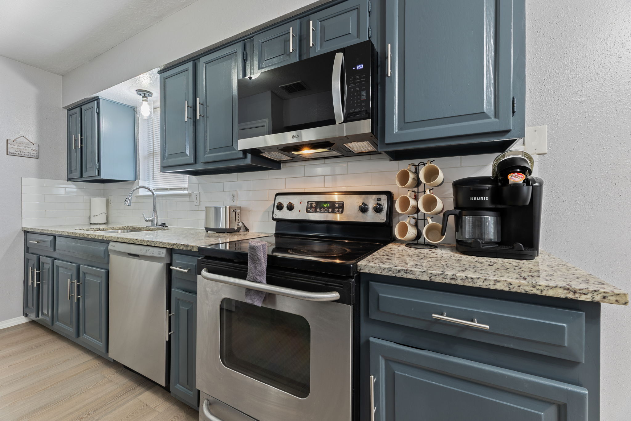 Cook, dine, and create memories in the fully equipped kitchen and bright dining space.