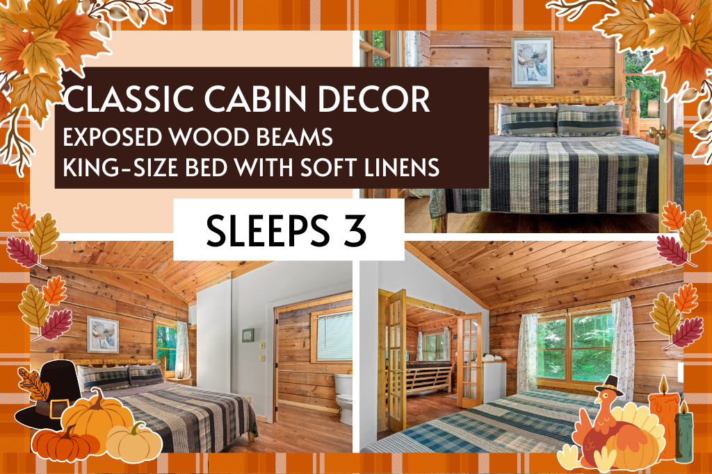 Sleeps 3 with comfort and style—ideal for couples or small families