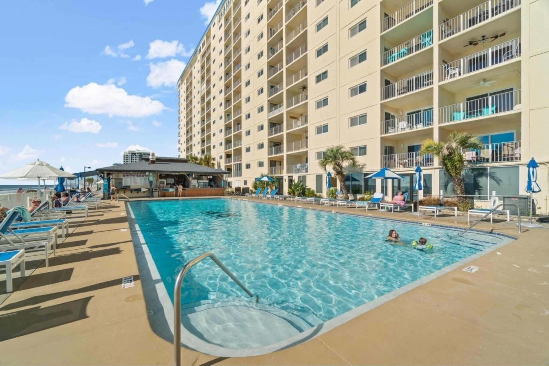 One of two pools + The Sandbar