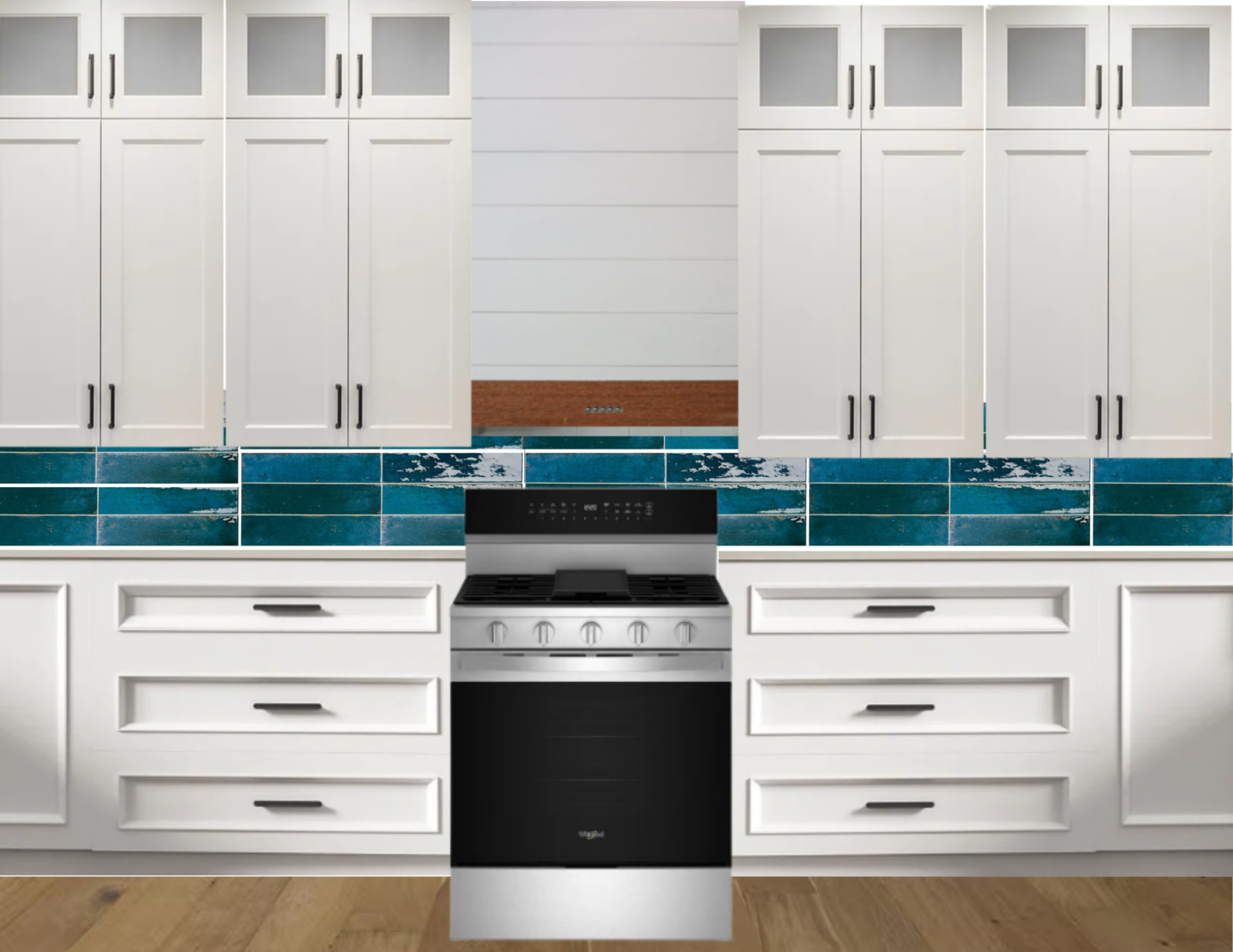 Home under renovations. AI generated image to give a visual representation of the new look. Actual results may vary.