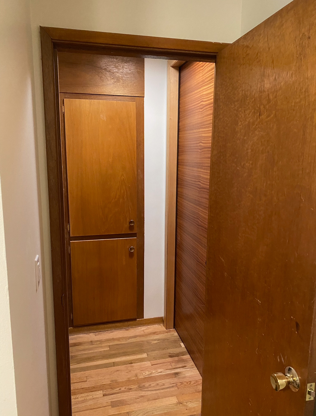 Hallway from Full Kitchen to Bedroom