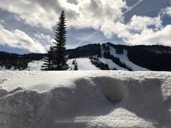 View from outside deck.
