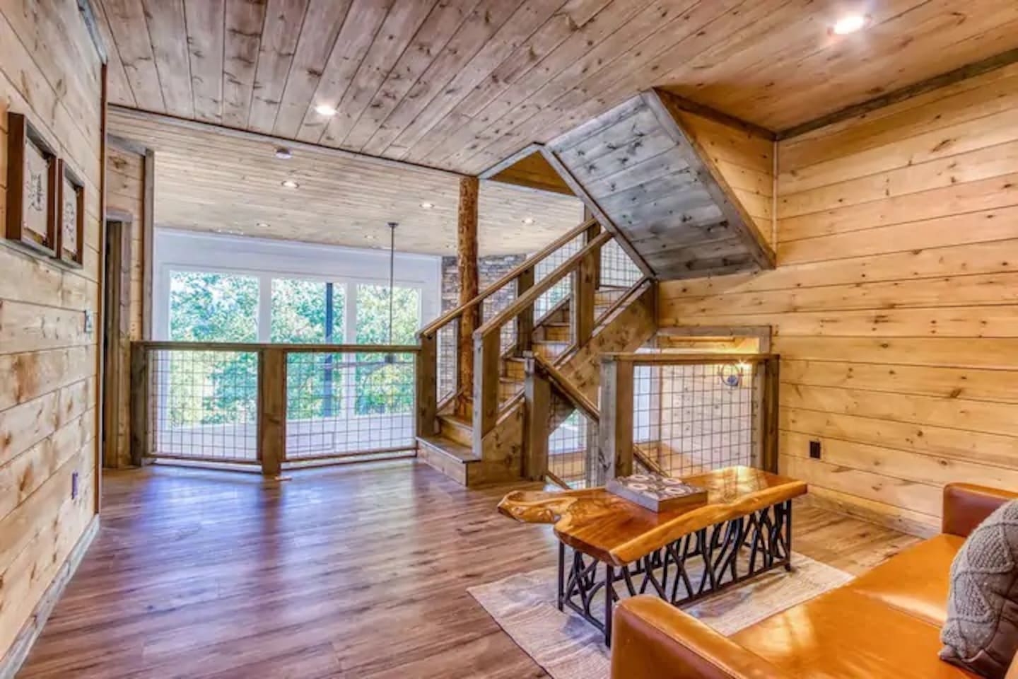 Second floor loft sitting area