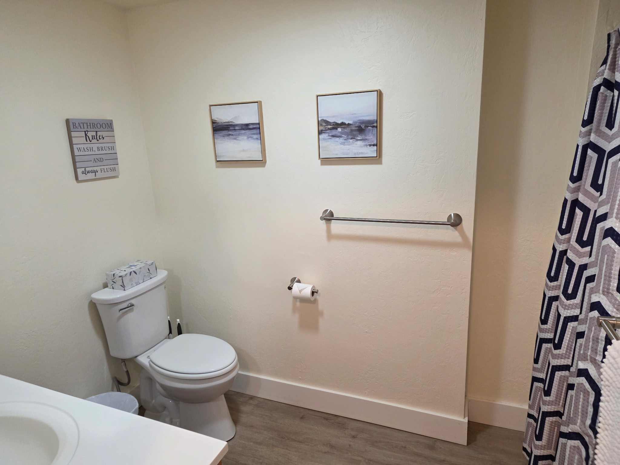 Bathroom with shower on 2nd floor