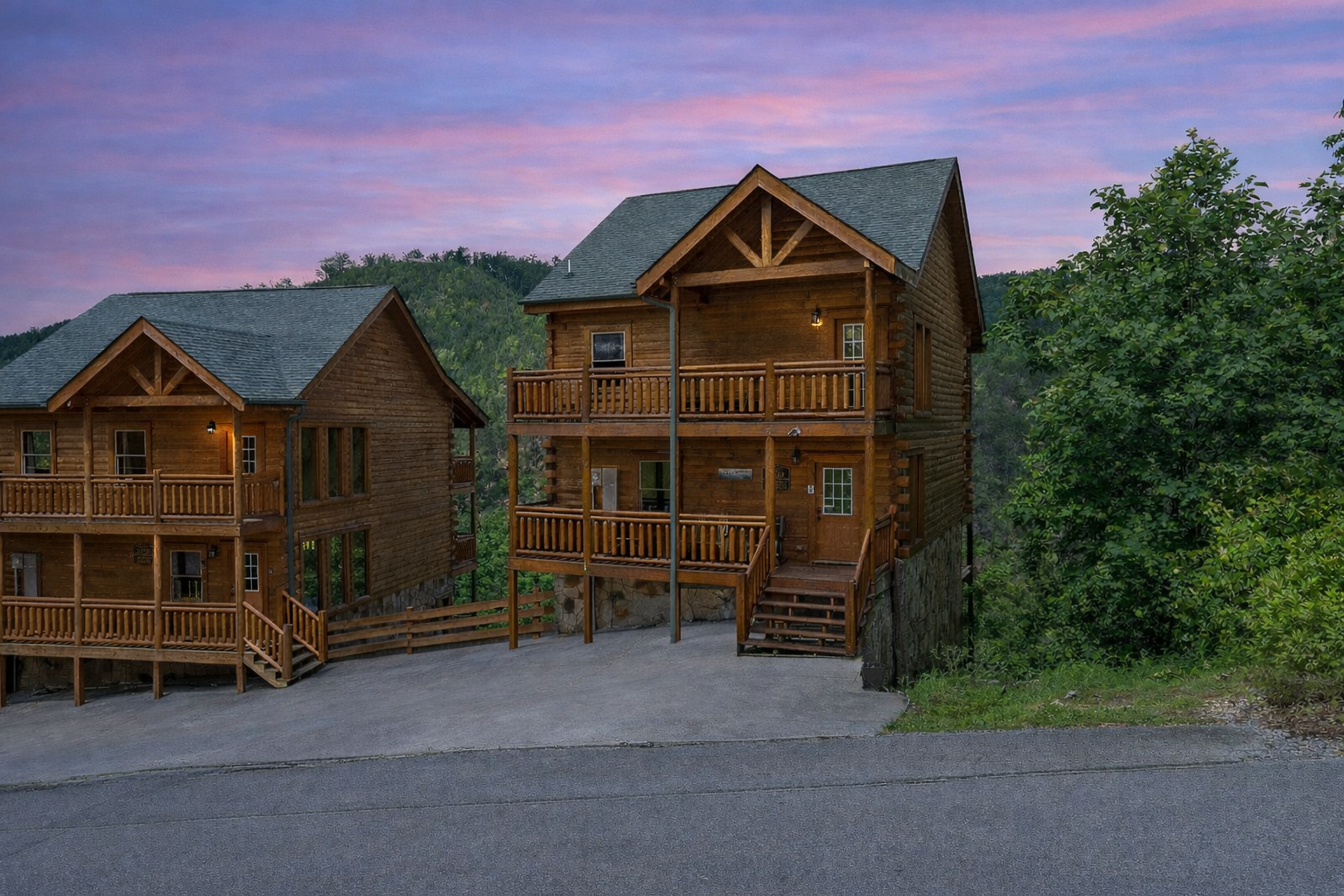 Mountain views, peaceful nights, and unforgettable stays—it’s always a good night at The Only TennISee Mountain Retreat.