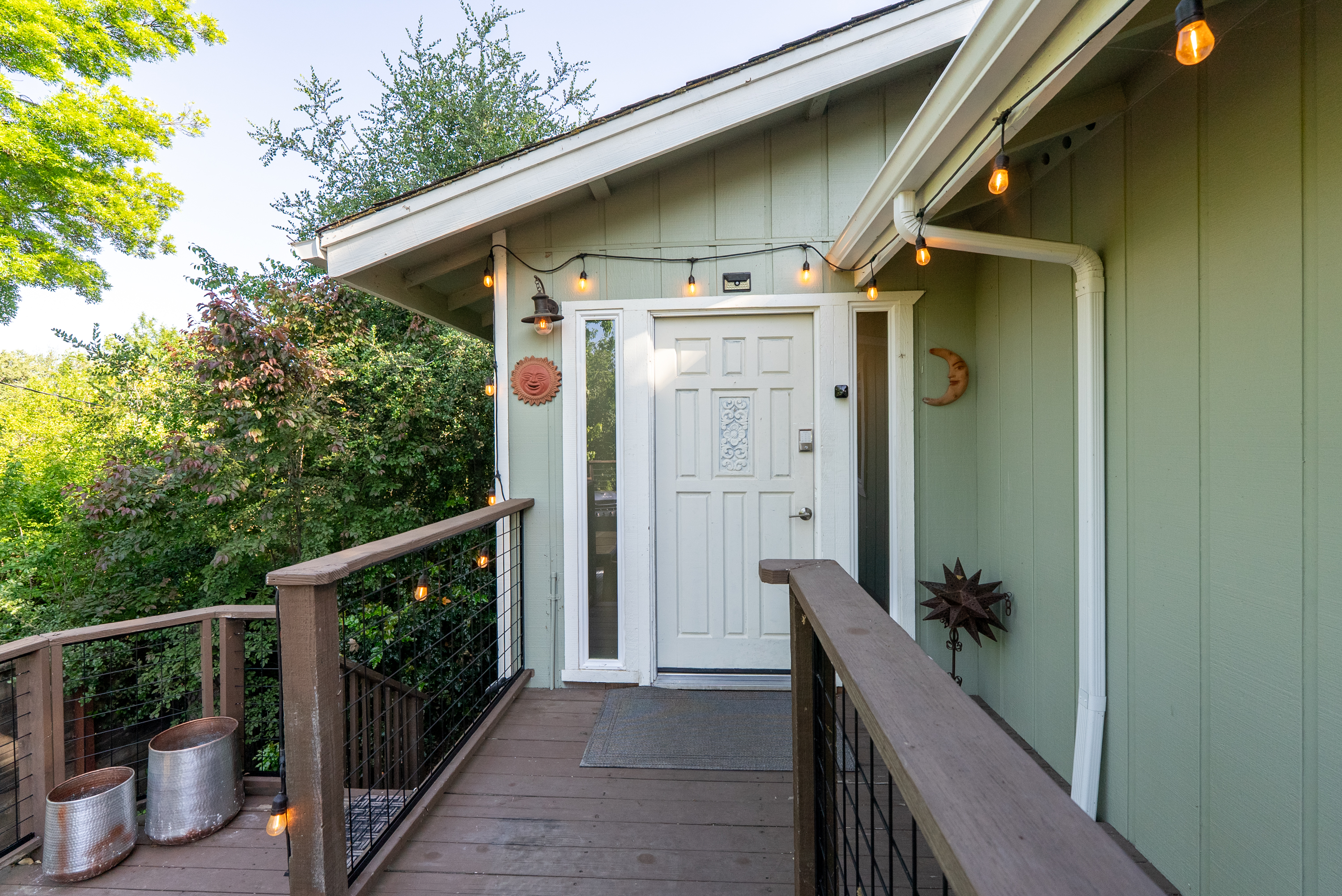 A welcoming entryway.