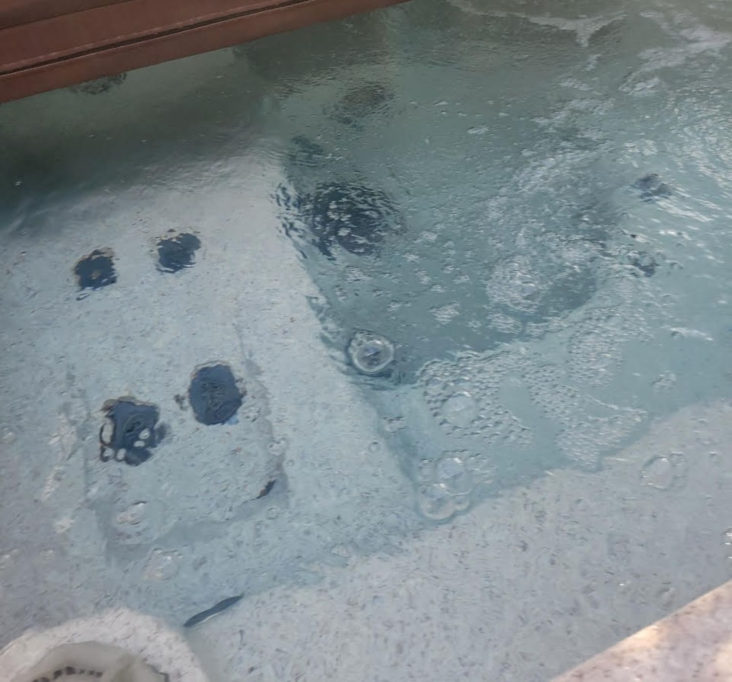 Relax in the hot tub with privacy and peaceful creekside surroundings
