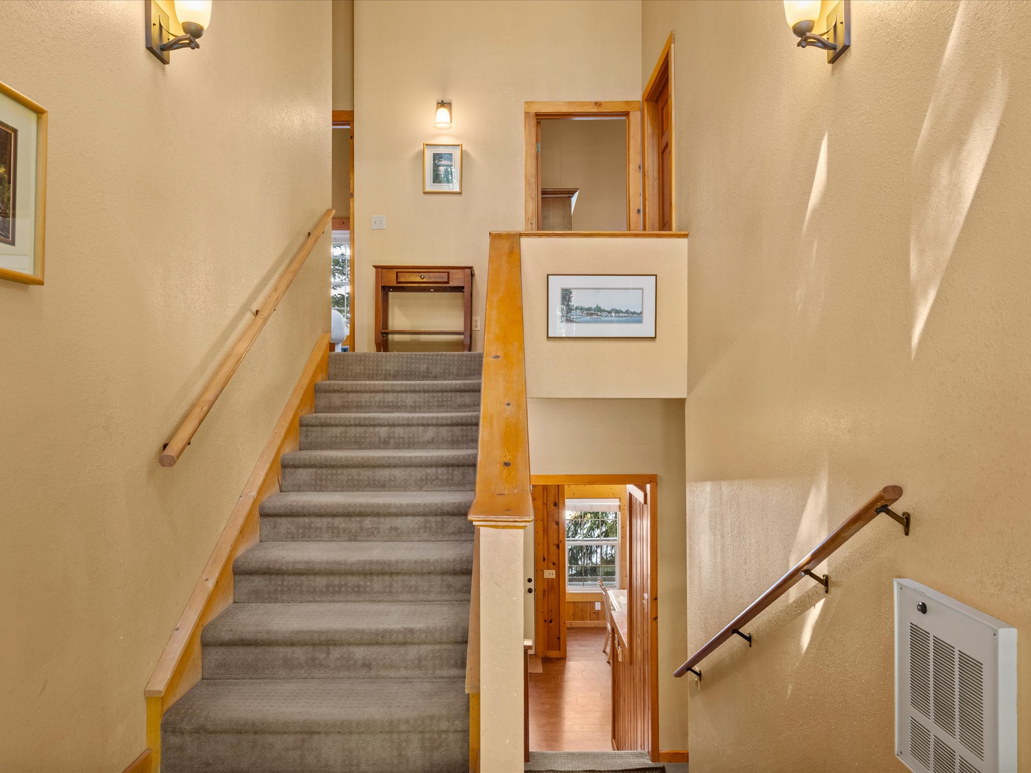 Please note this home has several sets of stairs