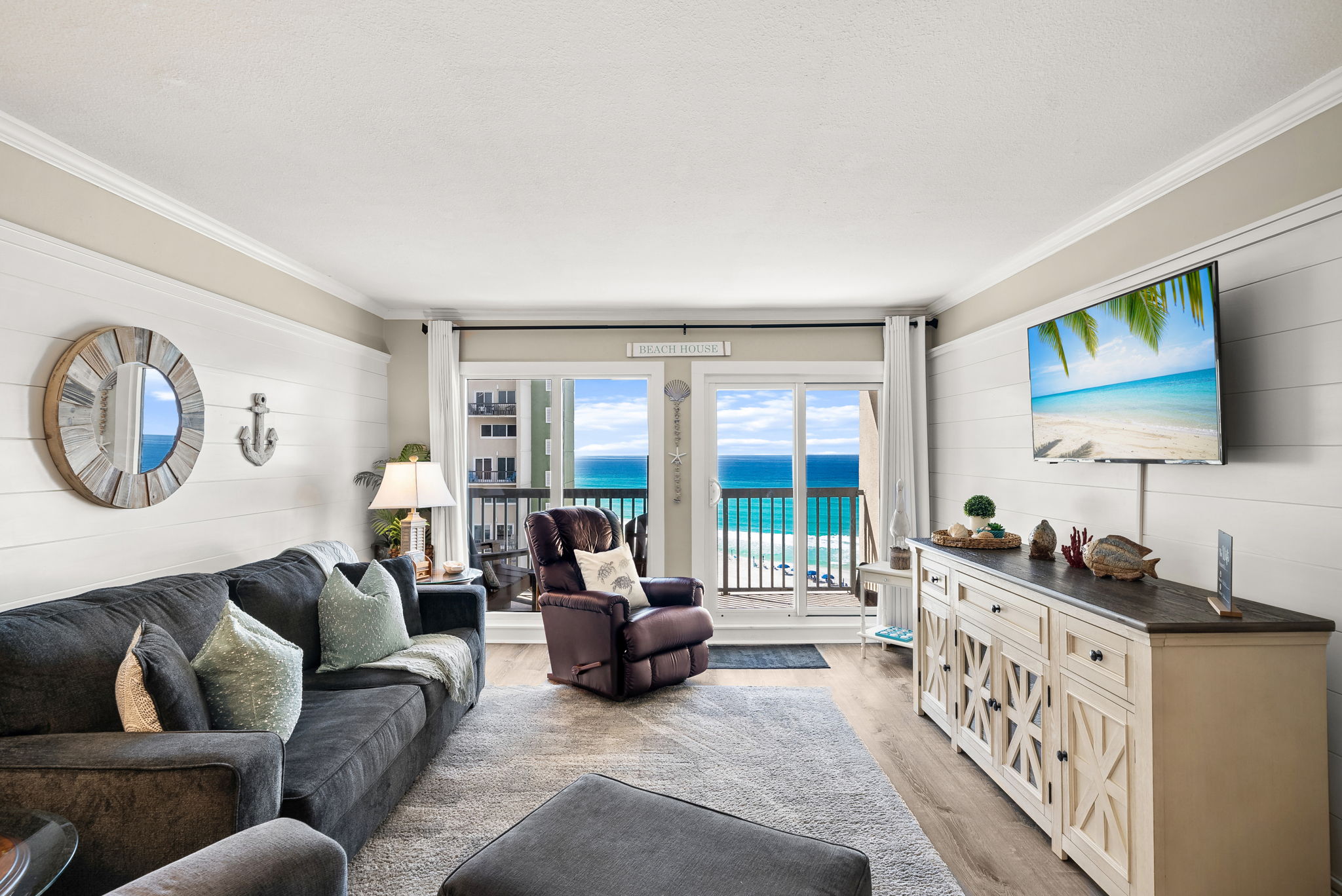 Living Room with an Ocean View
