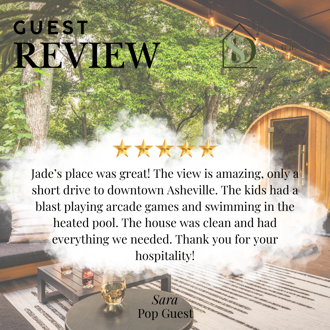 This is the experience we’re passionate about providing, and we’re thankful to host guests who choose our home.