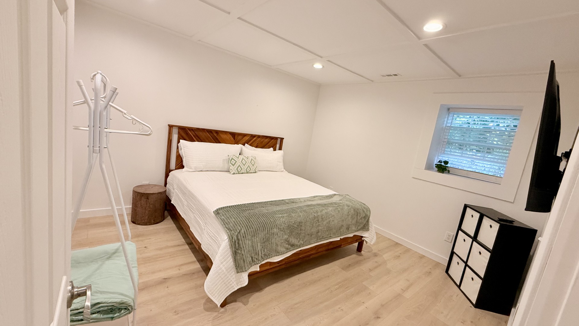Bedroom #4:  This bedroom is spacious and features a King size Bed!